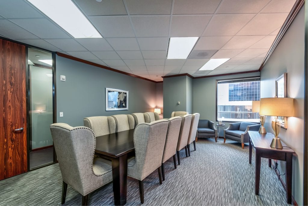 conference room in Professional Alternatives' staffing agency