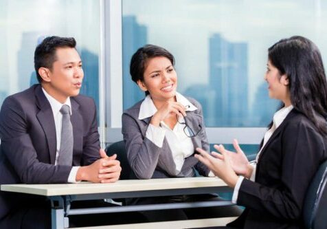 JobInterview-job Two on one job interview